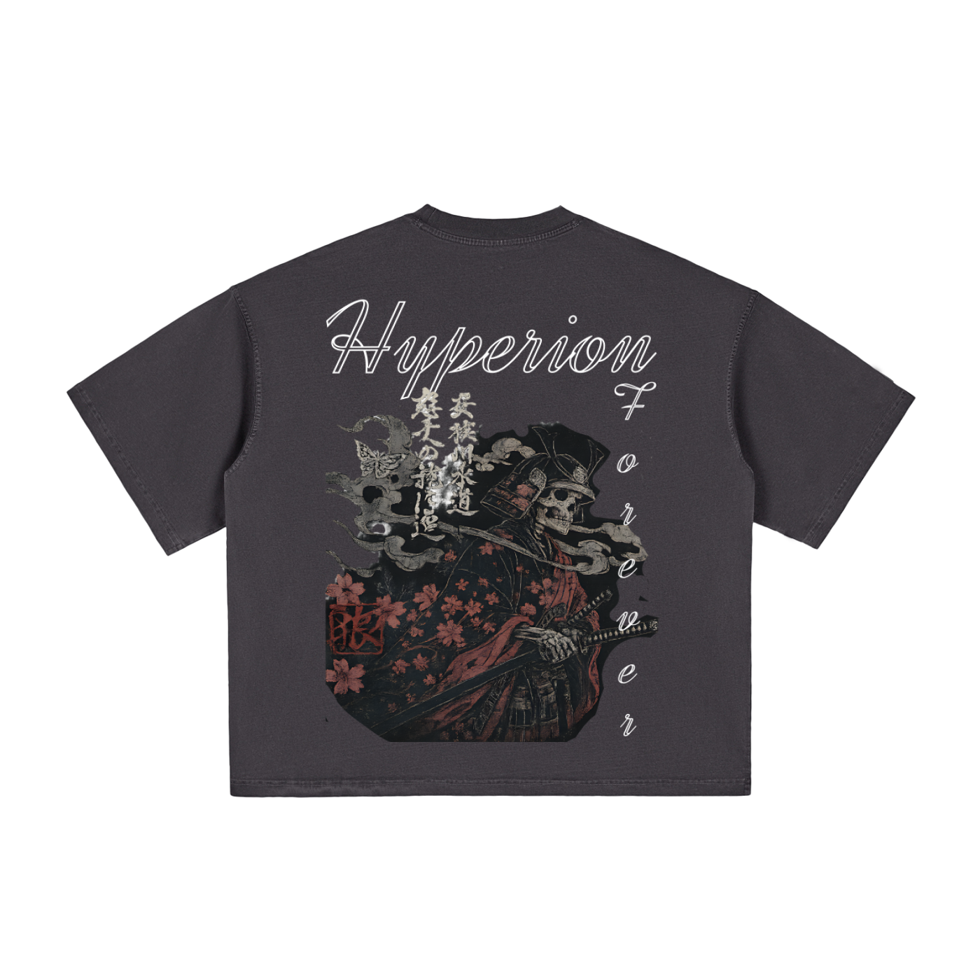 "Abandoned Warrior" Oversized Boxy T