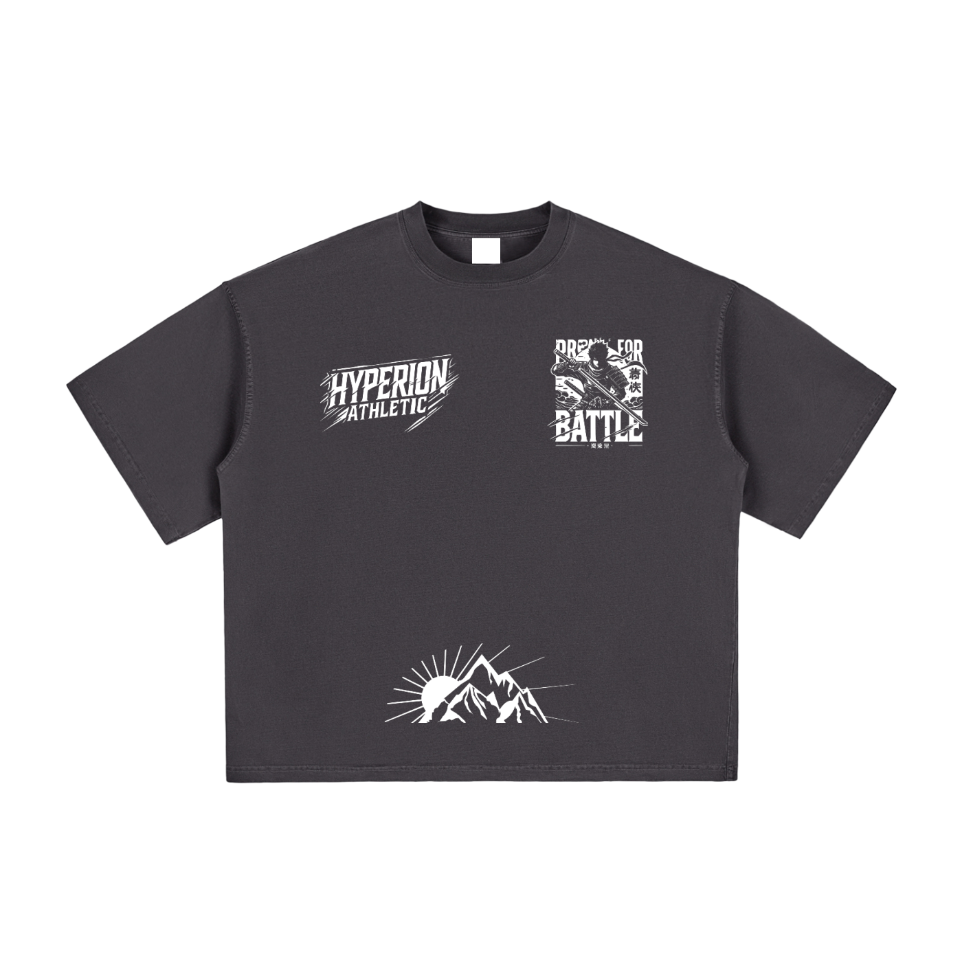 "Prepare for Battle" Oversized Boxy T-Shirt