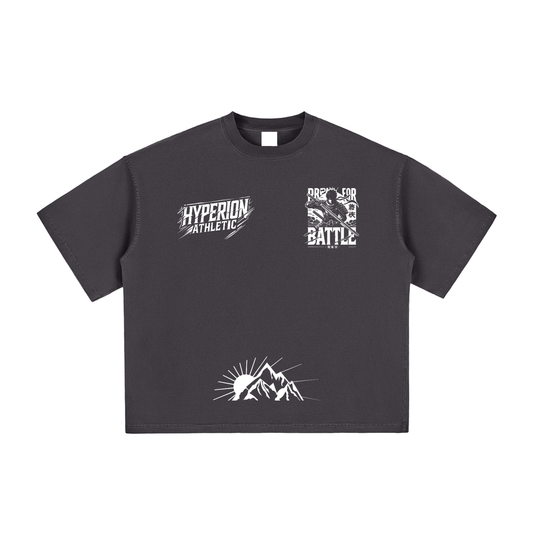 "Prepare for Battle" Oversized Boxy T-Shirt