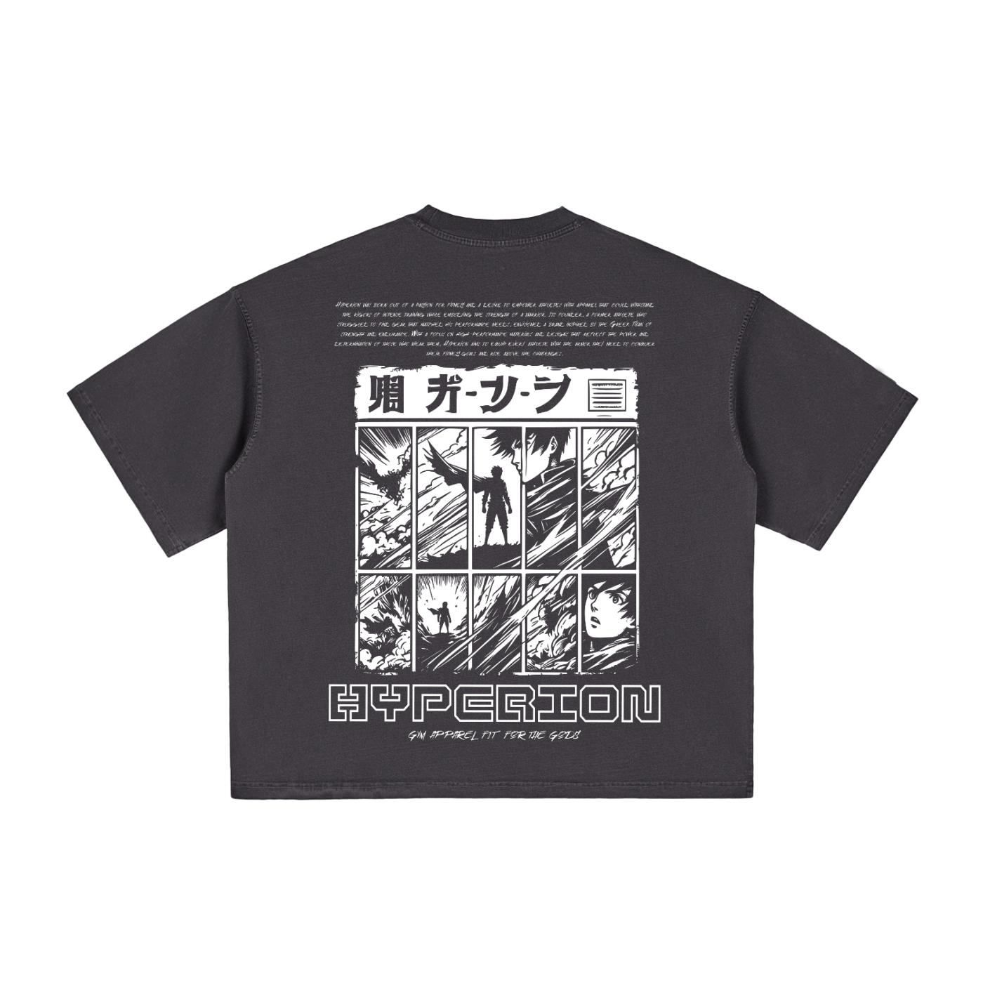 "Origin Story" Oversized Boxy T