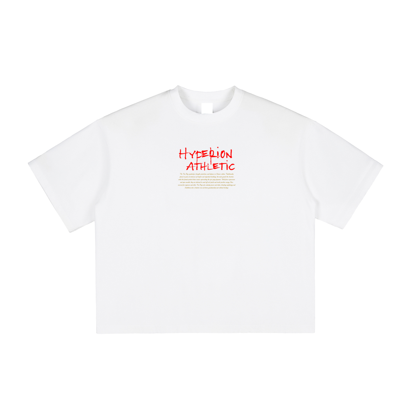 "Divine Protector" Oversized Boxy T